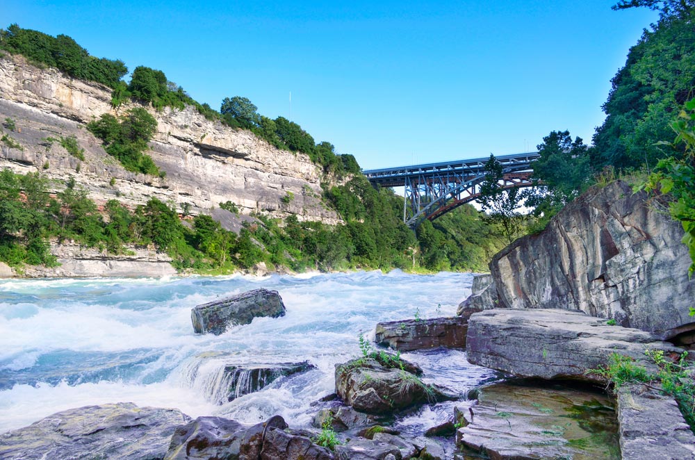 Bridge over Niagara Rapids
