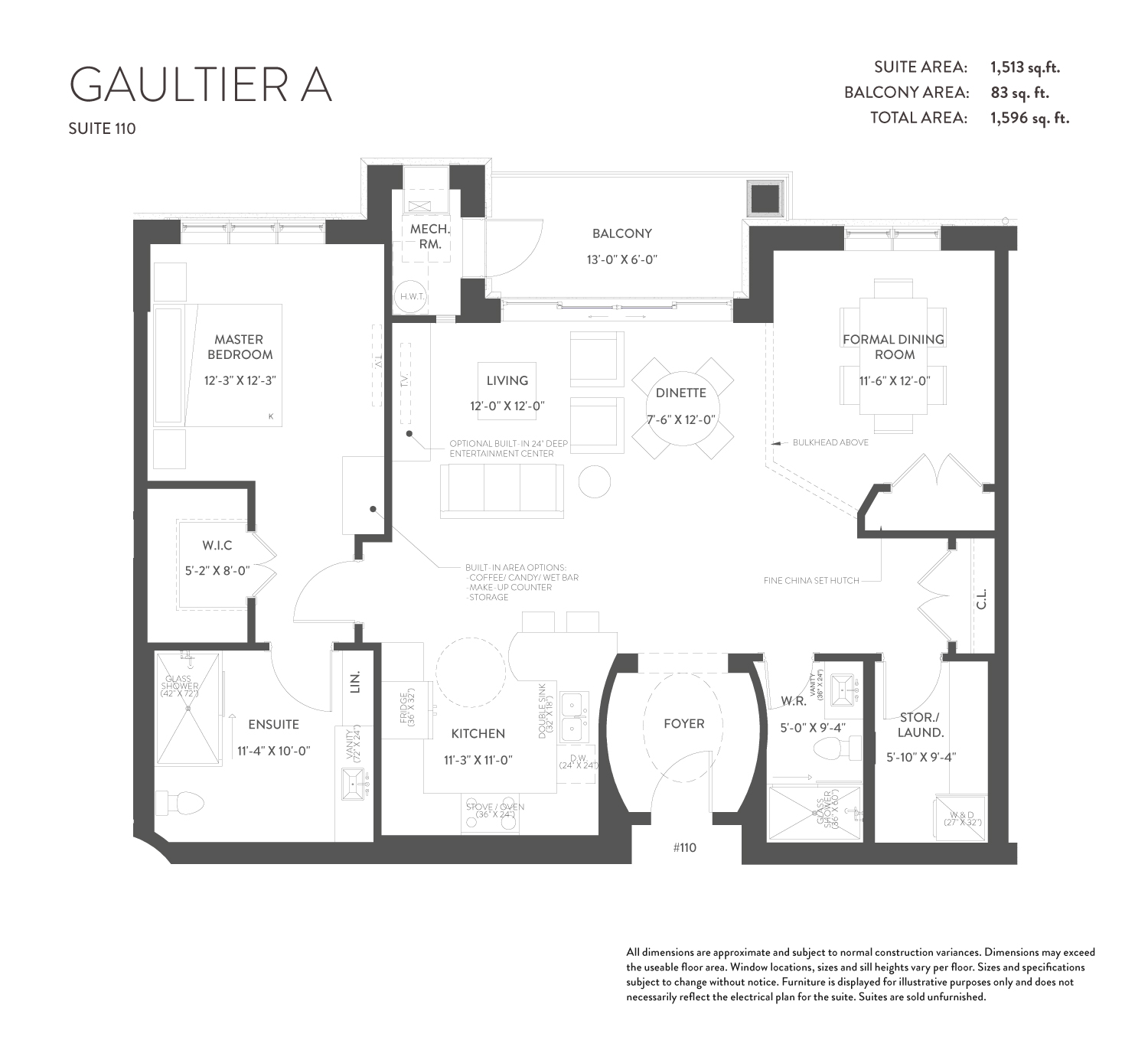 floor plan Gaultier-A