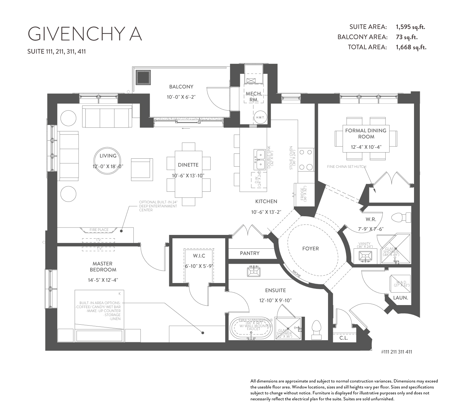 floor plan Givenchy-A