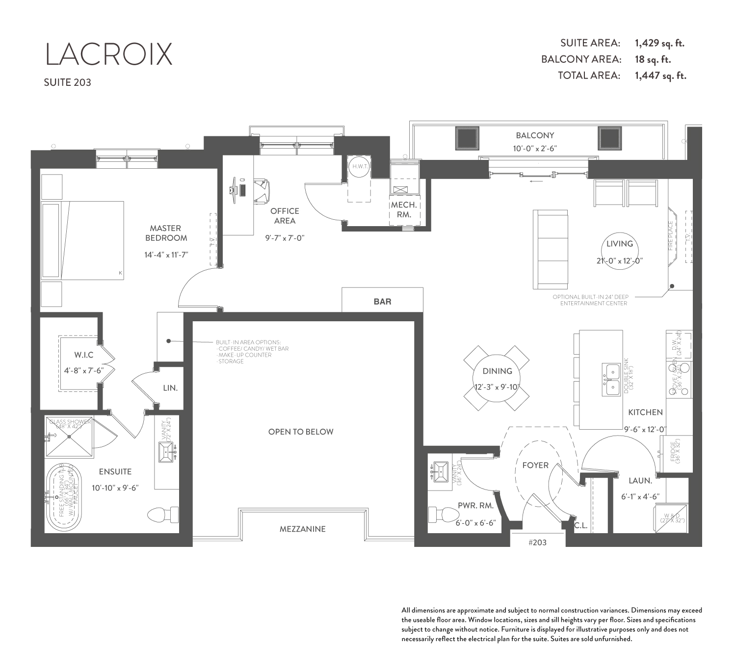 floor plan Lacroix