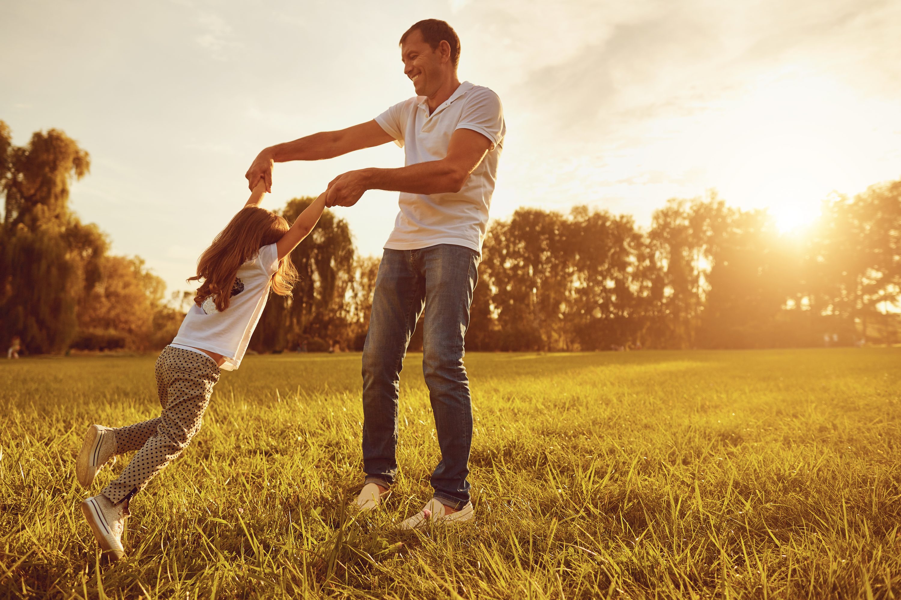 father and daughter