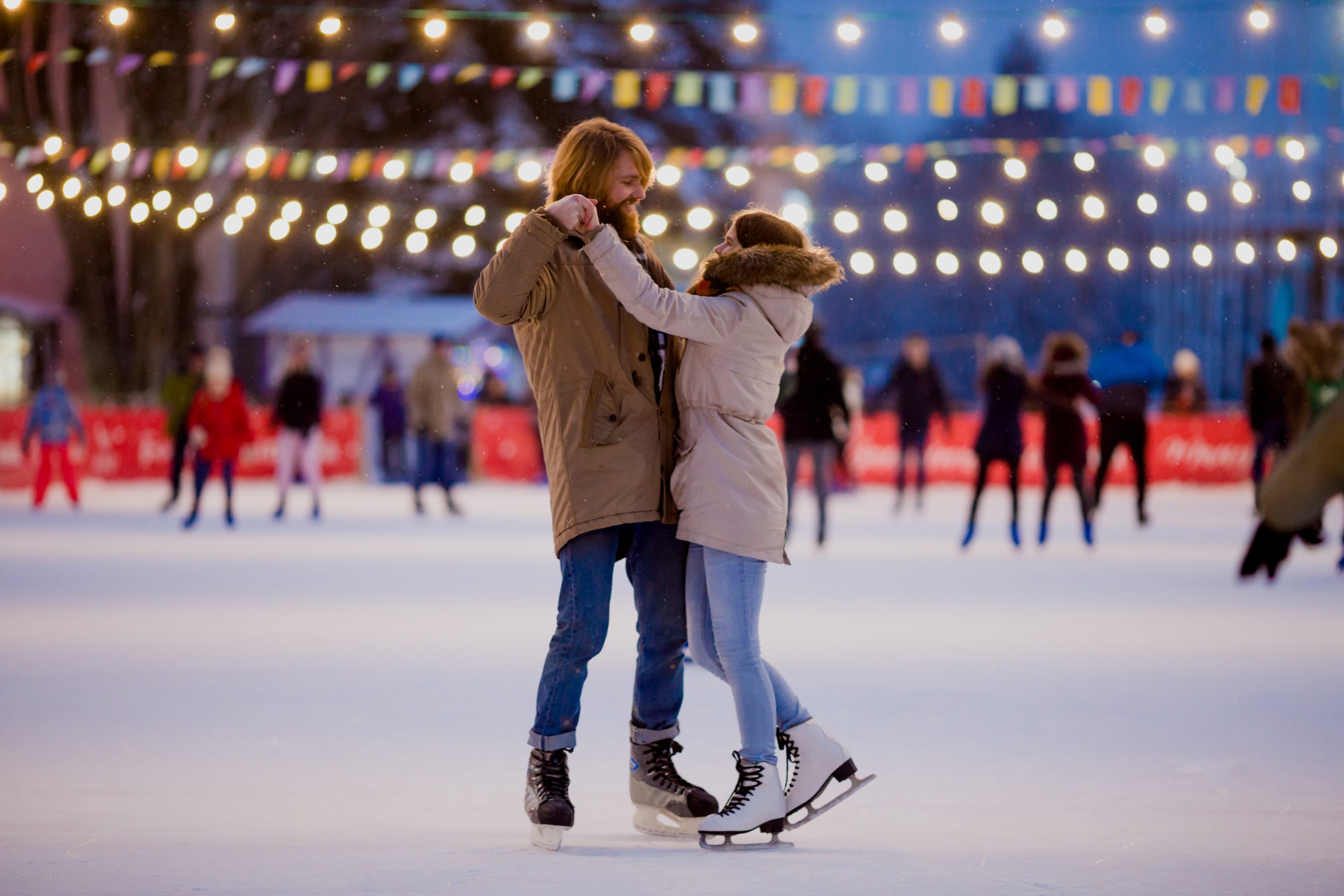 couple skating