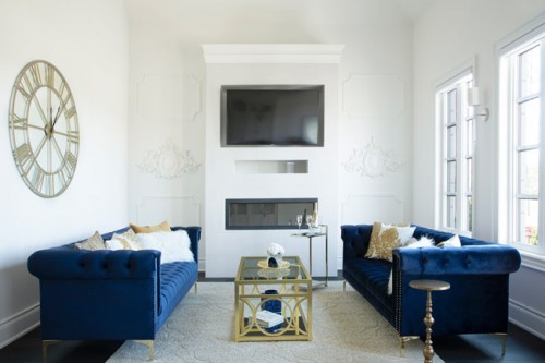 Arbour Vale blue living room
